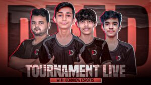 TOURNAMENT LIVE WITH DEADROW ESPORTS || FT KD FF || GARENA FREE FIRE MAX