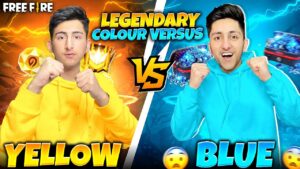 Yellow Vs Blue Colour Challenge Legendary Versus In Free Fire - Garena Free Fire