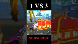 impossible 😱 1 vs 3 garena free fire #shorts #freefire
