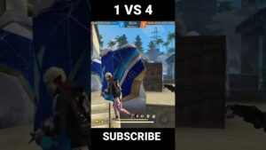 1 Vs 4 Situation 🧐 In Cs Ranked Garena Free Fire #shorts #freefire