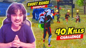 40kills challenge on grandmaster top 1 lobby😱 kya booyah hoga?- garena free fire