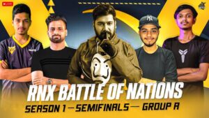 Battle of Nations | Semi Finals 1 - Garena Free Fire #gyangaming #rockyandrdx  #ipl