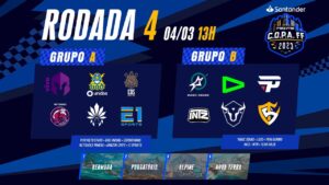 C.O.P.A FF 2023 AO VIVO - Rodada 04 | FREE FIRE ESPORTS BRASIL