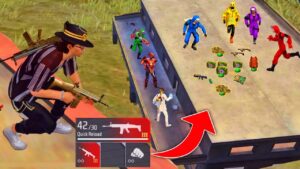 CHALLENGE: USE ONLY "SCAR" GUN WITH 3 CHIPS😭MOST DANGEROUS CHALLENGE FREE FIRE