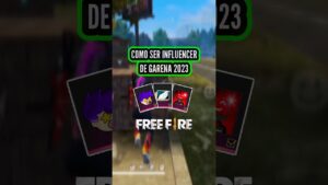 COMO SER INFLUENCER DE FREE FIRE EN EL 2023 🔥 REQUISITOS PARA SER INFLUENCER DE GARENA FREE FIRE
