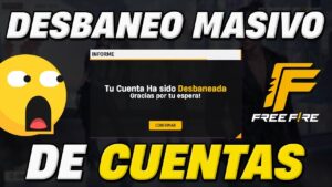 ¡DESBANEO DE CUENTAS MASIVO EN FREE FIRE? *Ventajas y Desventajas*