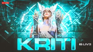 FREE FIRE LIVE GAMEPLAY WITH 💖KRITI LIVE💖  TEAMCODE  !🔥 #nonstopgaming #garenafreefire  #kritilive