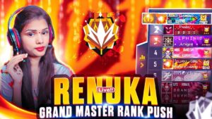 Finally 😎 Grandmaster🥵 Serious Rank Push top 1 👽Garena Free Fire - Renu Gaming Is Live