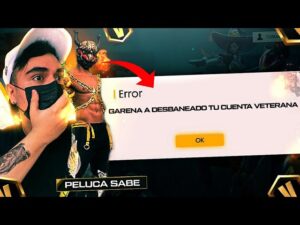 GARENA DESBANEAN TODAS Las CUENTAS De FREE FIRE😳VETERANAS 😱 ASI ENTRE YO A LA MIA Y ESTO PASO