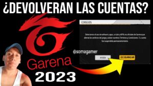 ¿  GARENA DEVUELVE LAS CUENTAS BANEADAS 2023  ?✅ ¿ GARENA DESBANEA CUENTAS DE FREE FIRE MARZO 2023 ?