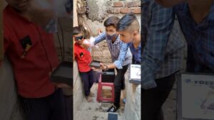 Garena Free Fire sent a huge holi gift to my house for me and brother 🤩🔥 #shorts#freefireshorts