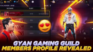 Gyan Gaming 👑 Guild Golden Profiles Revealed 😱 || Garena Free Fire 🔥 Telugu