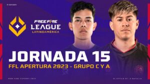 ¡Jornada 15 de la #FreeFireLeague 2023! 🤩 | Grupos C y A - Apertura