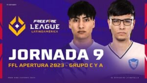 ¡Jornada 9 de la #FreeFireLeague 2023! 🔥 | Grupos C y A - Apertura