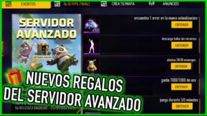 Los Nuevos Regalitos Del Servidor Avanzado Que Llegara a Free Fire Latam 🎁 | JORGEPLAYED