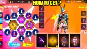 NEW BUNNY RING EVENT TODAY| FREE FIRE NEW EVENT| FF NEE EVENT TODAY| NEW FF EVENT| GARENA FREE FIRE