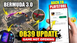 NEW UPDATE IN FREE FIRE | GAME NOT OPENING | OB39 FULL DETAILS - Garena Free Fire