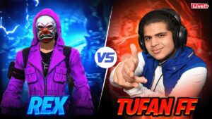 NG REX  VS TUFAN SQUAD 🤬 4 vs 4 Battle NAME CHANGE  MUKBLA😈 --Garena FreeFire #tufanff #tufanfflive