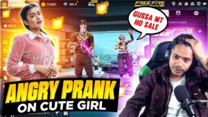 Noob Prank with Girl Random Player 😂 Must Watch - Garena Free Fire