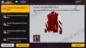 O CODIGUIN QUE TODOS PODEM RESGATAR AGORA NO FREE FIRE