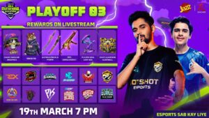 PLAYOFF DAY 3 - Game Now FFSIQ | Free Fire Esports Pakistan