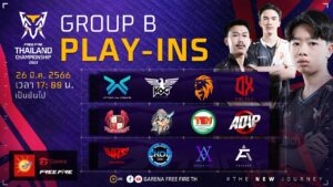 🔴ᴸᶦᵛᵉ [Playins Group B] Free Fire Thailand Championship 2023