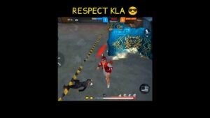 RESPECT KLA CHARACTER 😘😎 POWER OF KLA 💪 GARENA FREE FIRE ❤ #shorts #ff