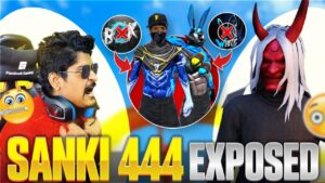 SON OF WHITE444 AND B2K 🤬 SANKI444 HACKER EXPOSED 😱 - Garena Freefire 🔥
