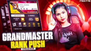 Serious🥵 Grandmaster to regional Rank push😱👽 - Garena Free Fire 🔥 Live
