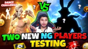 TESTING TWO NEW PLAYERS 👥💥 ON NONSTOP GAMING LIVE 😱 " DANCE CHALLENGE " - GARENA FREE FIRE