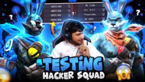 Testing Hacker Level Squad 😨 In Nonstop Gaming Live - Garena Free Fire