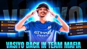 Vasiyo Back In Team Mafia😲😲!! Garena Free Fire