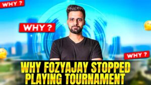 Why Fozyajay Stopped Playing Tournament🤔🤔!! Garena Free Fire