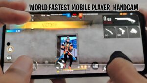 World 🌍 Fastest Mobile Player 🔥 With Handcam Garena Free Fire [ Free Fire Highlights ]