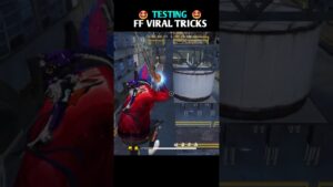 testing free fire tips and tricks 🤩 its fake or real? Garena Free Fire | free fire #shorts #freefire