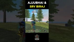 AJJUBHAI AND SRV BIRAJ OP MOMENTS | GARENA FREE FIRE #shorts