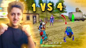 A_S Gaming 1 vs 4😱SNIPER KING IS BACK - GARENA FREE FIRE