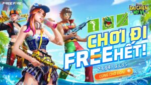 Cô em review tất tần tật quà FREE Đại Chiến Mỹ Vị 30/4 | Garena Free Fire