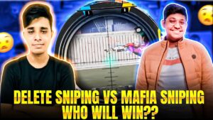 Delete Sniping Vs Mafia Sniping😲😲!! Who Will Win🤔🤔!! Garena Free Fire