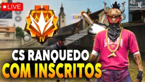 🔴 FREE FIRE AO VIVO !!! JOGANDO COM INSCRITOS, GARENA FREE FIRE, REIZÃO YT