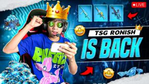 FREE FIRE LIVE FROM NEW TSG BOOTCAMP ❤️ GIVEAWAYS & FUN CUSTOMS WITH TSG RONISH 💎 - Garena Free Fire