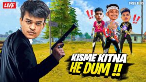 FREE FIRE : TOURNAMENT LIVE BACK IN ACTION FT. TSG LEGEND , RITIK, VASIYO CRJ7  - Garena Free Fire