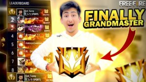 Finally Grandmaster😍100 Stars⭐In Cs Rank - Garena Free Fire