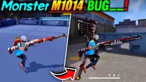 Free Fire - Big Monster Shotgun M1014 😲 New Bug garena free fire