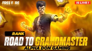 Grand Master Push - Free Fire Live Telugu - Alpha Don Live - Telugu Gaming Live #garenafreefire