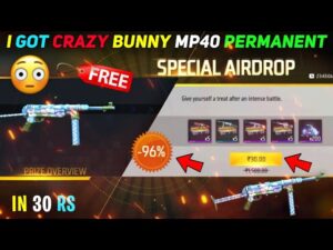 I Got Crazy Bunny Mp40 Permanent In 30 Rs 😋 || Garena Free Fire