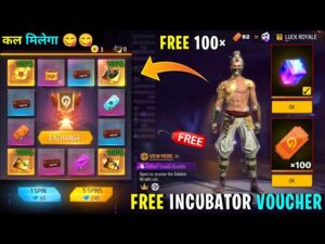 Indonesia Server Free 20 Incubator Voucher 😍 || Garena Free Fire