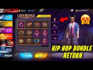 Indonesia Server Hip Hop Bundle Return Confirm 😍 || Garena Free Fire