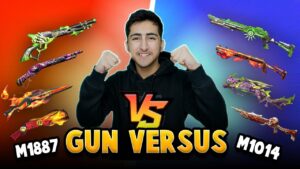 M1887 Vs M1014 In 4 Vs 4 Clash Squad - Garena Free Fire