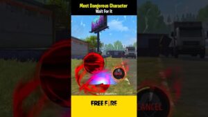 MOST DANGEROUS  CHARACTER IN FF HISTORY 😱🔥 GARENA FREE FIRE | #freefireshorts #youtubeshorts #shorts